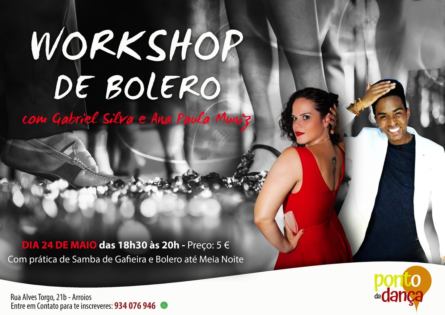 Workshop De Bolero Com Gabriel Silva E Ana Paula Muniz