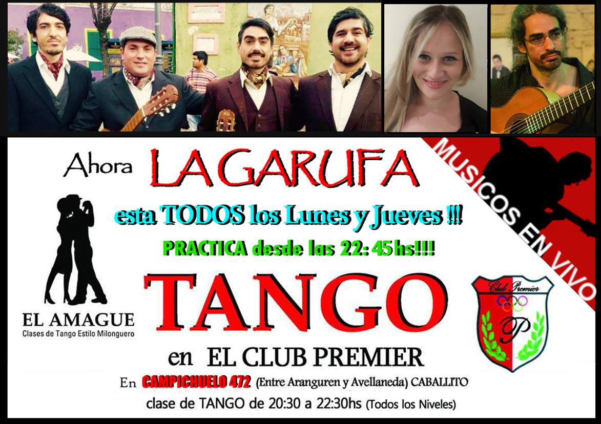 Este JUEVES 10 de Diciembre, AGAYUDOS + MARÍA JÓSÉ PEYRADE y LEANDRO de ROSA en La GARUFA de EL AMAGUE !!!