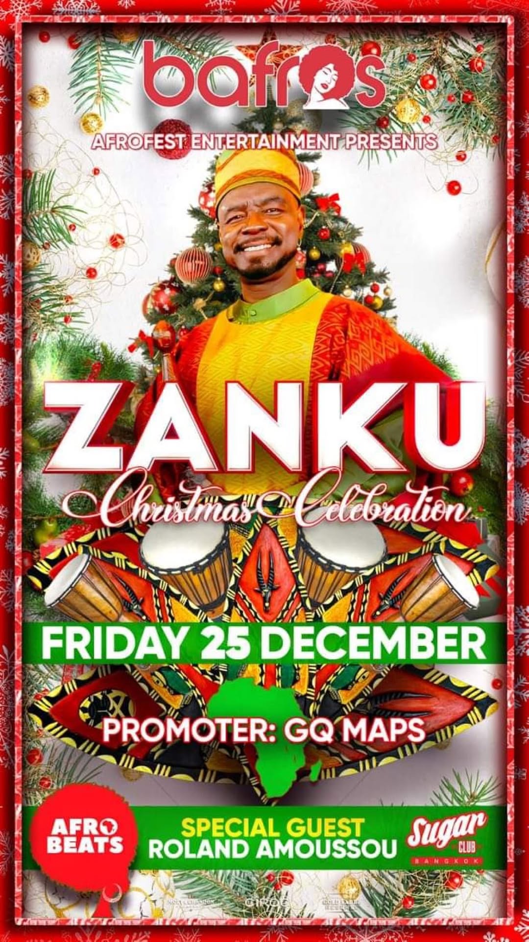 Bafros Santa at Zanku Christmas