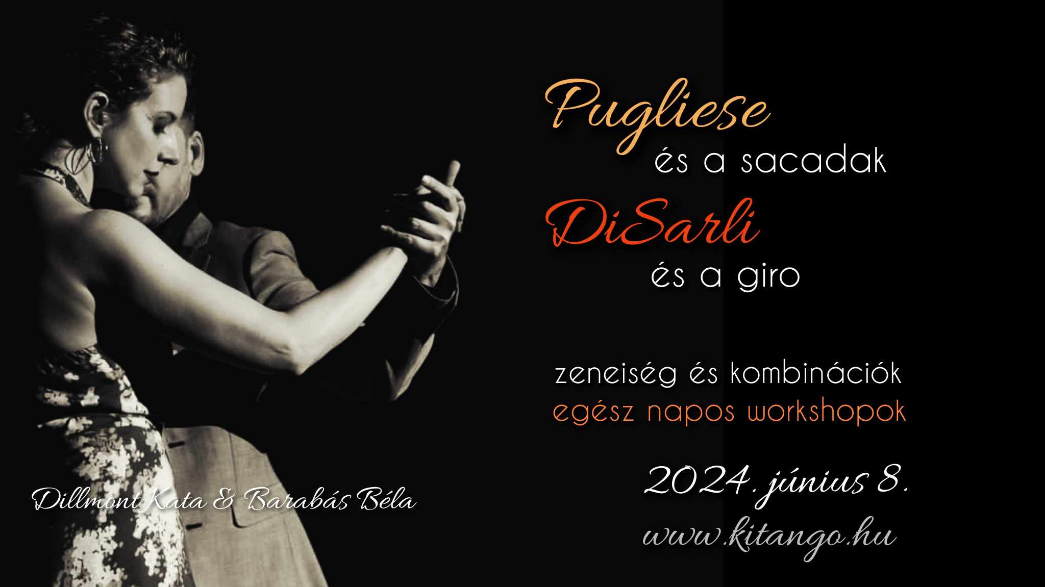 Pugliese és DiSarli: sacadak és giro - zeneiség és kombinációk workshop