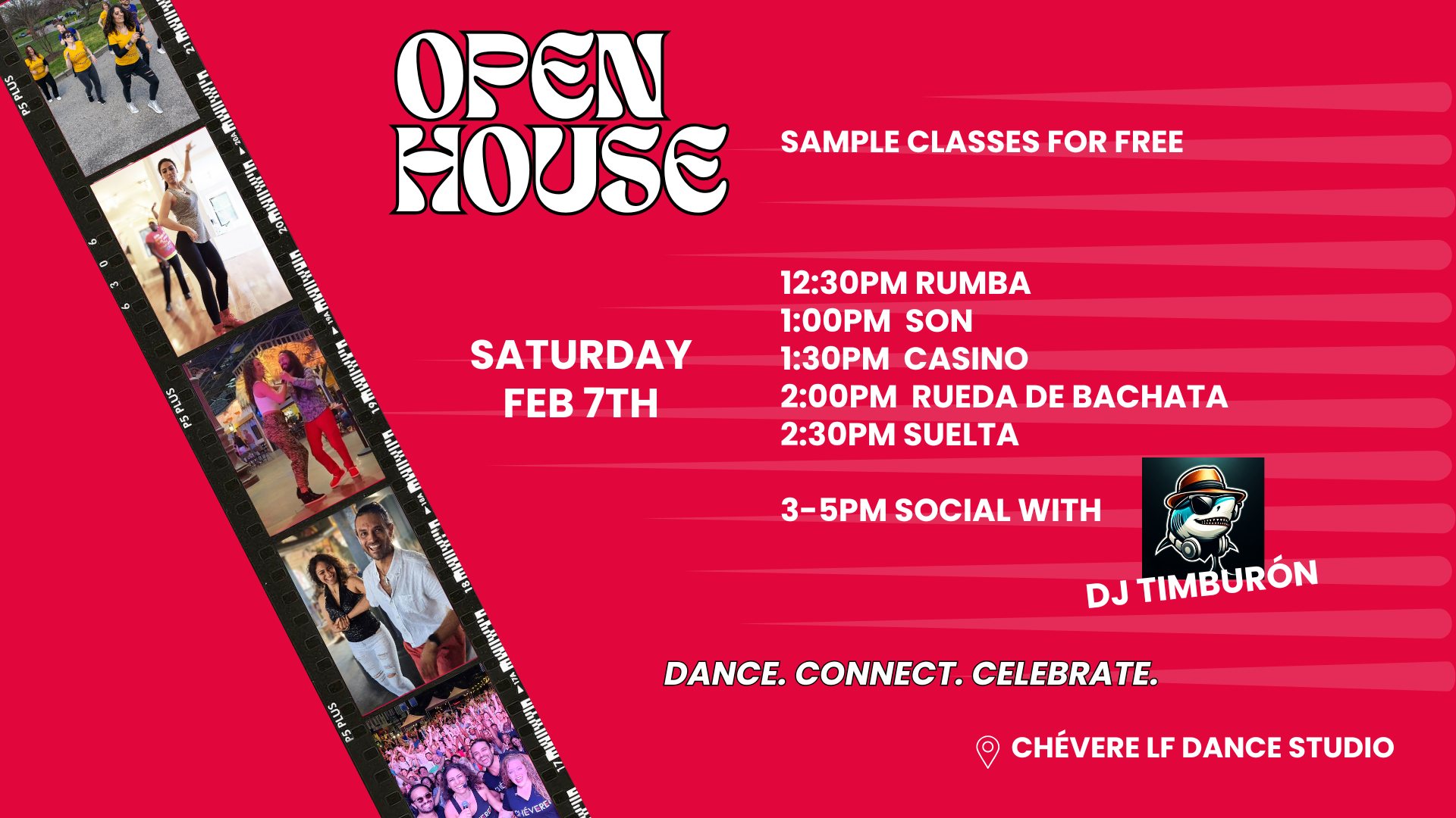 FREE CLASSES @ OPEN HOUSE + Social