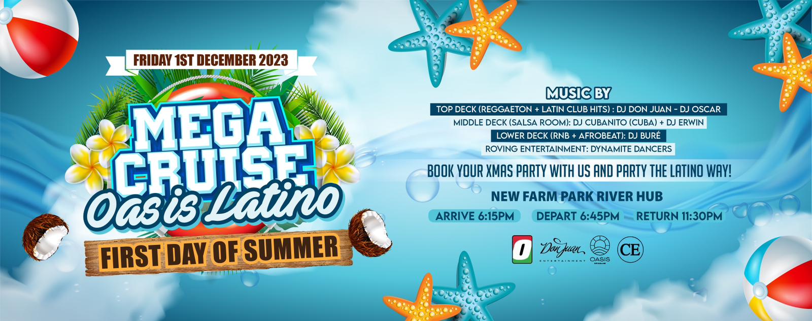 Welcome Summer! Mega Cruise at Oasis Latino