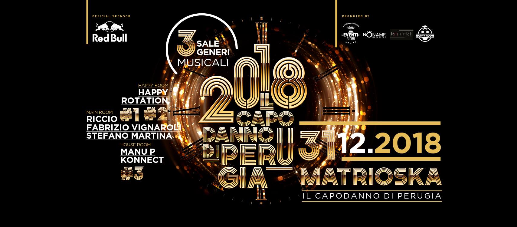 31.12.2018 Il Capodanno di Perugia • Matrioska Disco •