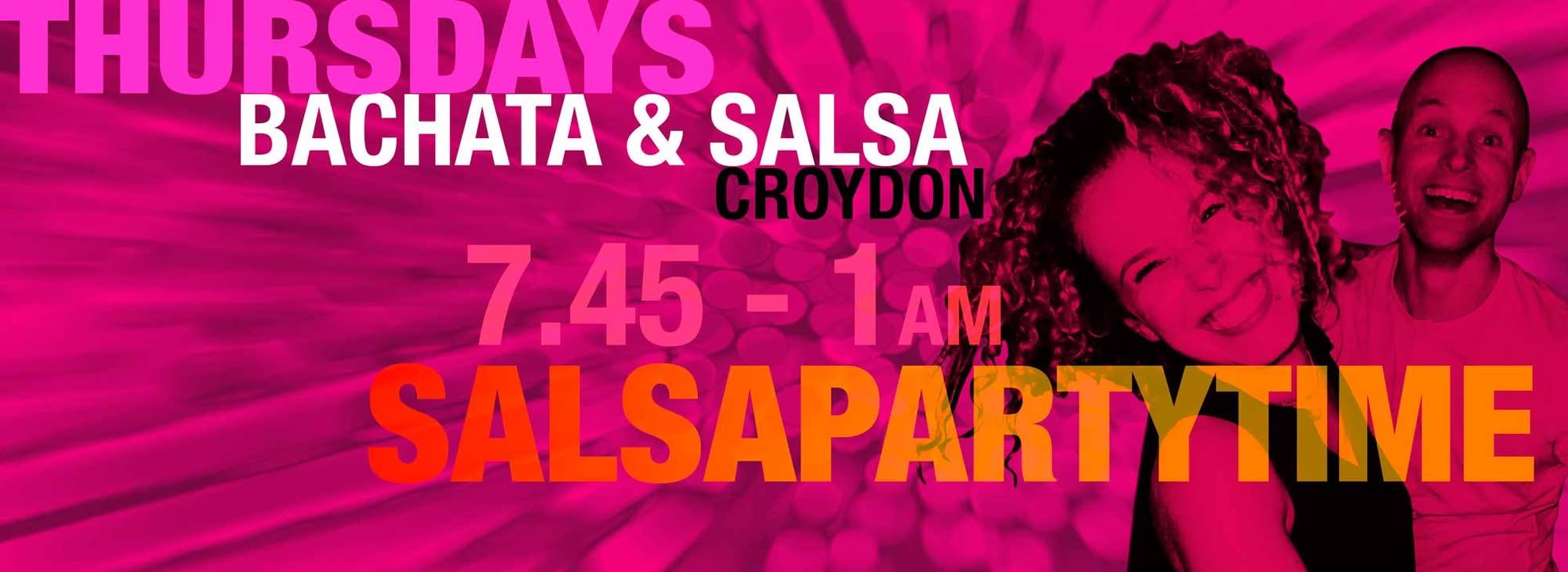 Salsa & Bachata classes + Party Every Thursday. SalsaPartyTime.