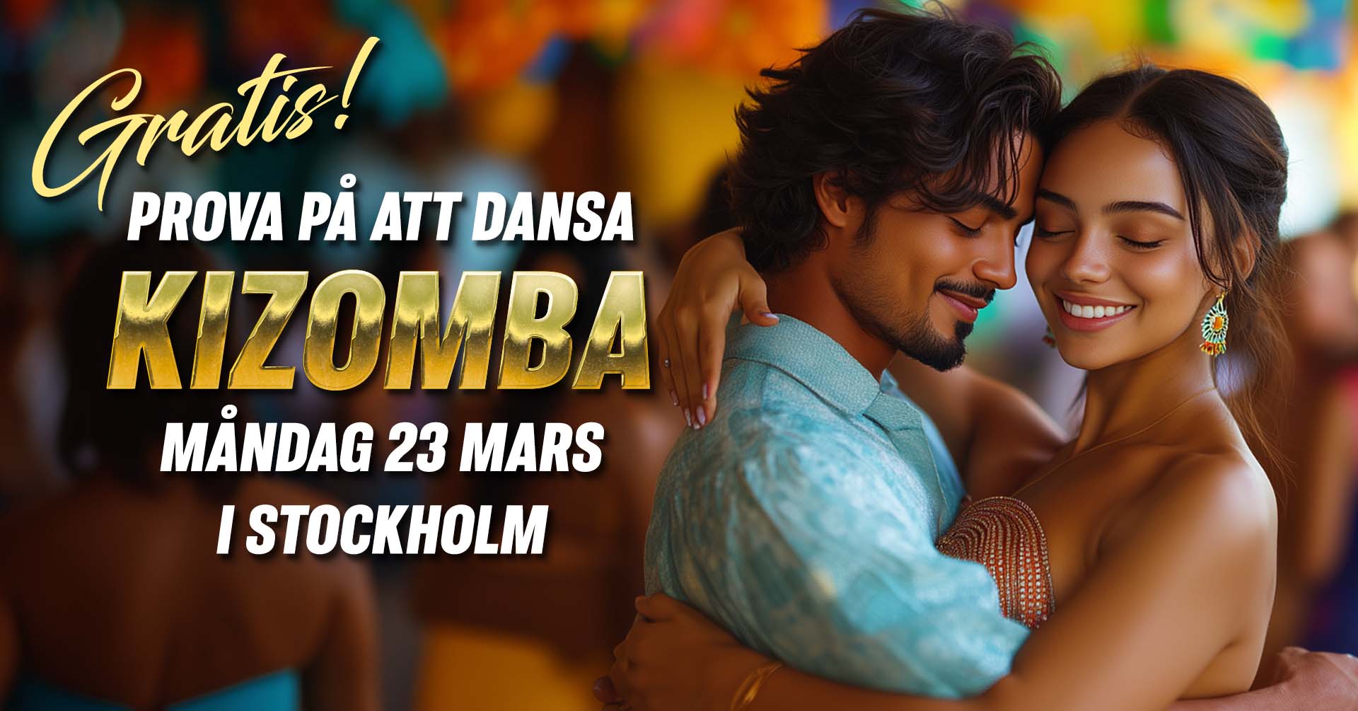 ๐ฅGRATIS๐ฅ prova pรฅ KIZOMBA i Stockholm + Social Dans