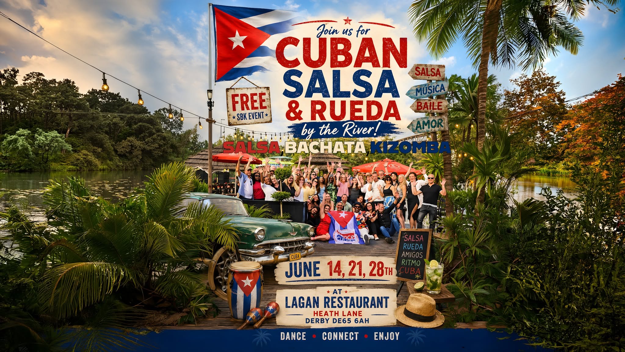 💃 Salsa by the Canal: Dance Cubana & Lagan 🕺