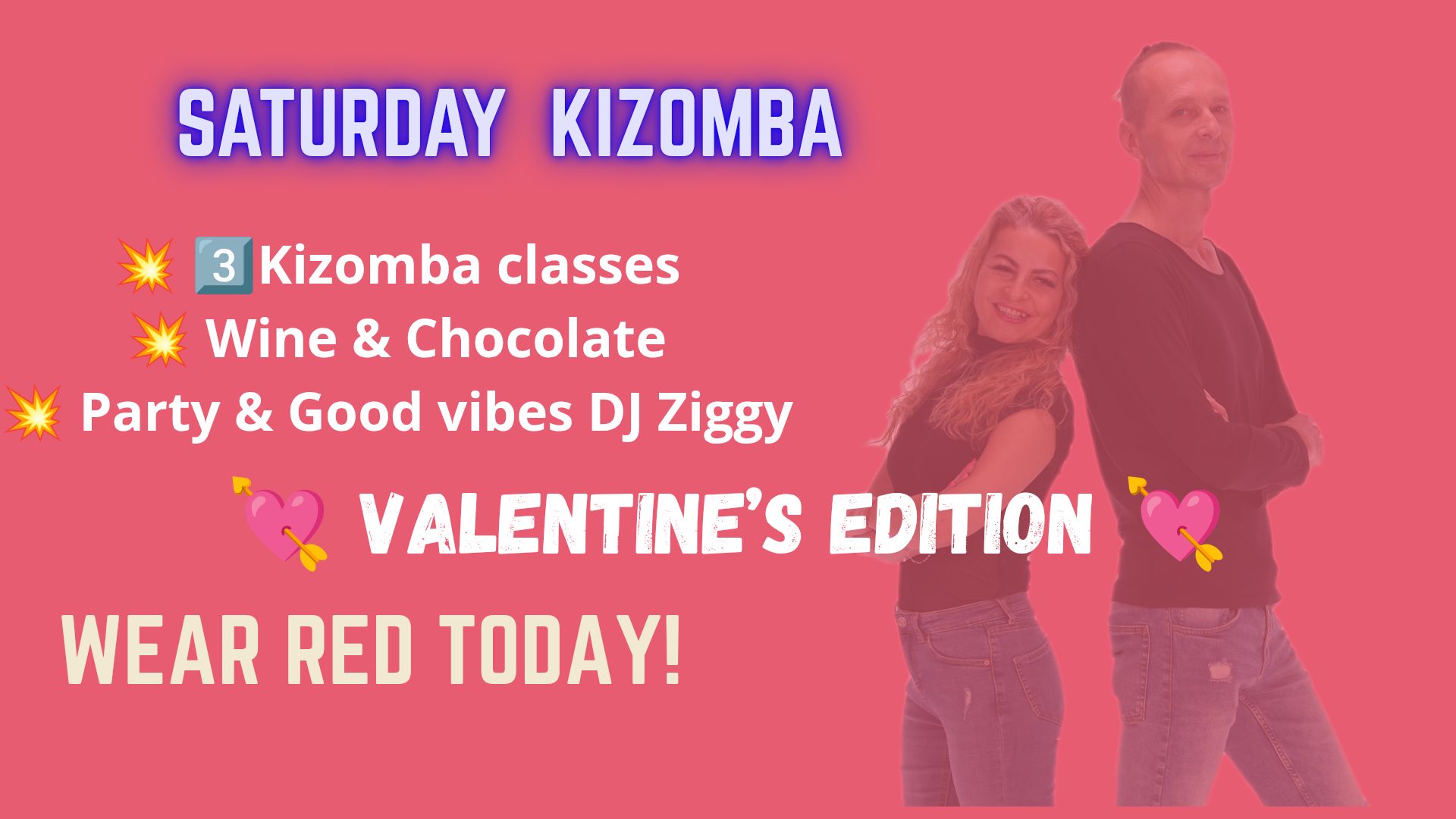 SATURDAY Kizomba 💘 Valentine’s Edition 💘