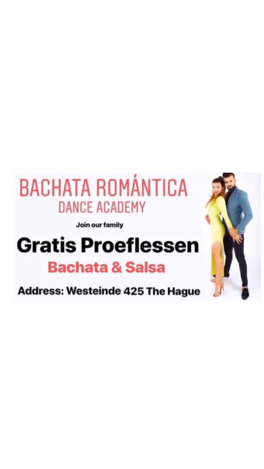 Gratis Proeflessen Bachata & Salsa Beginners