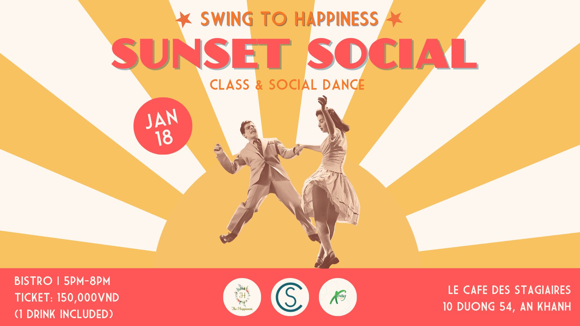 SUNSET SOCIAL ~ Swing To Happiness