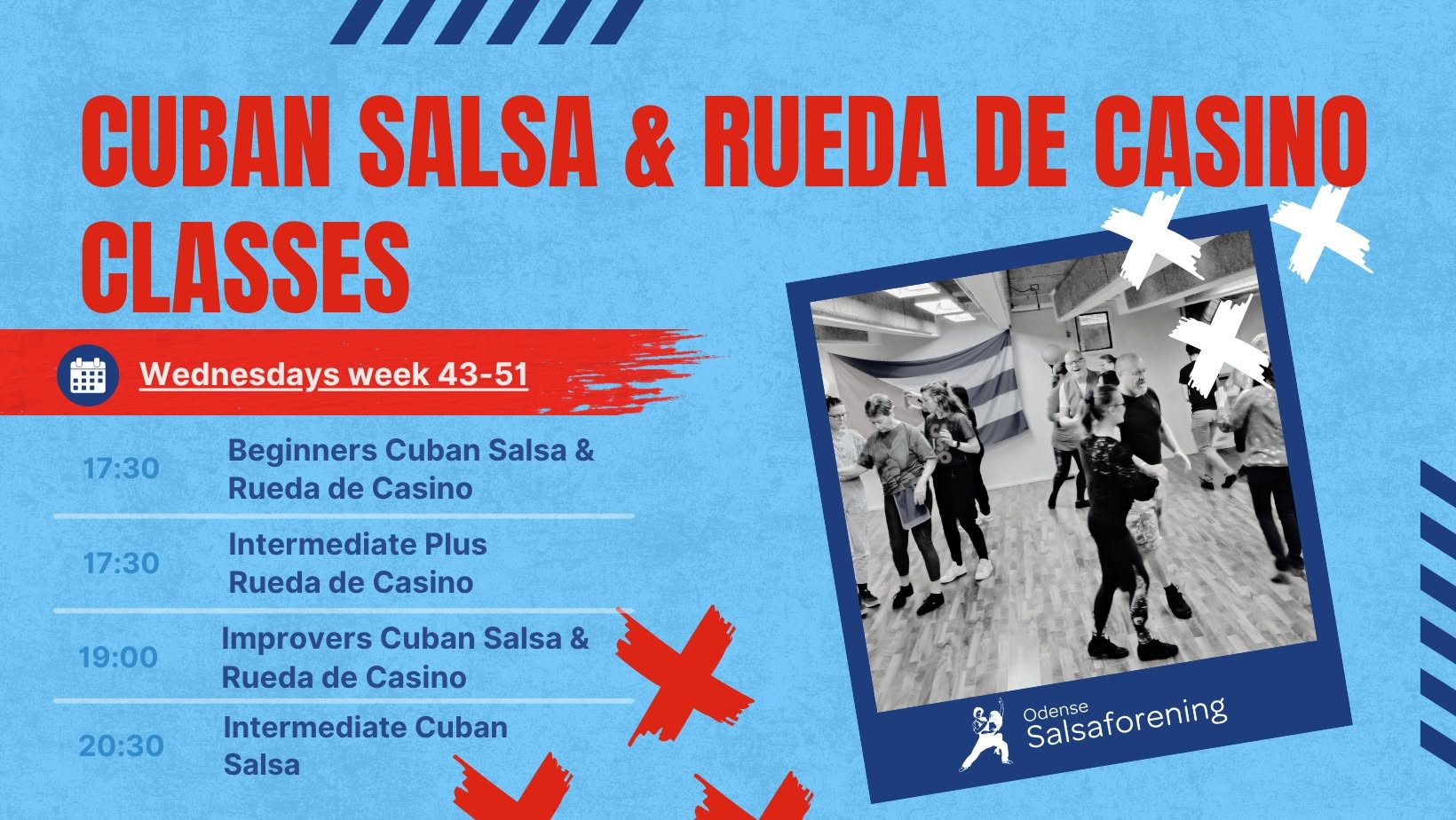 Cuban Salsa & Rueda de Casino classes start