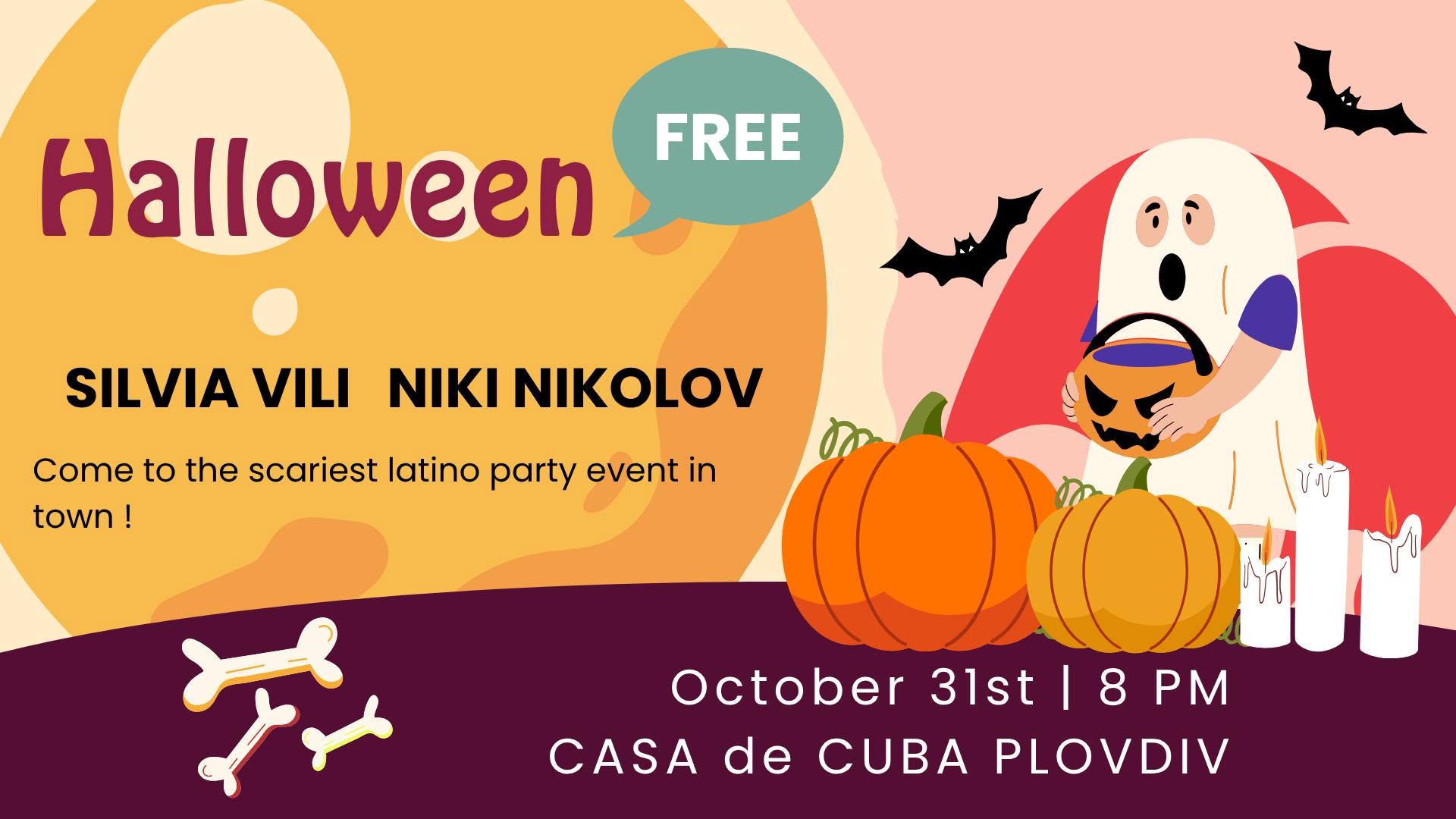 HALLOWEEN LATINO PARTY SILVIA VILI NIKI