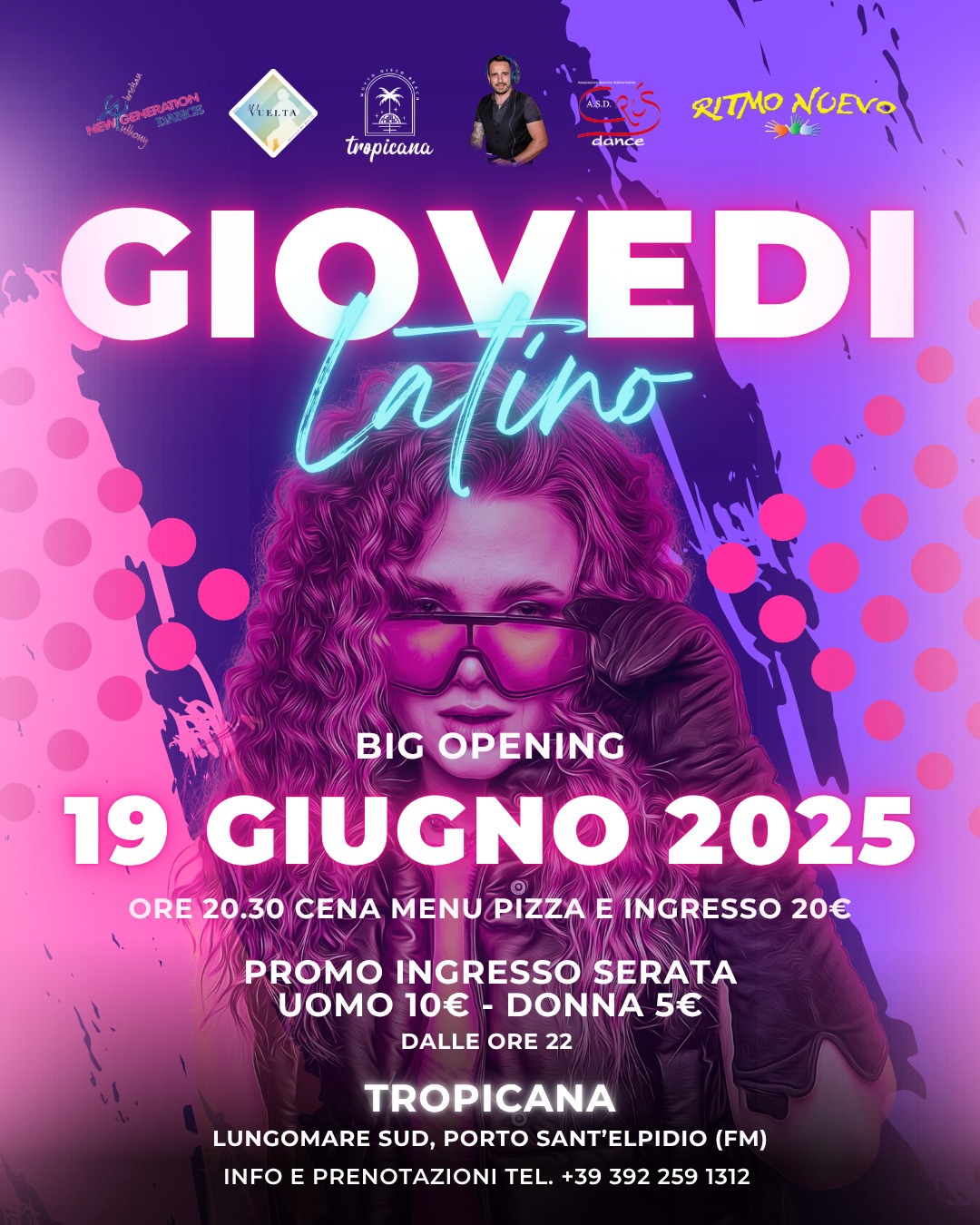 GIOVEDÌ LATINO TROPICANA ( ex Moyto )