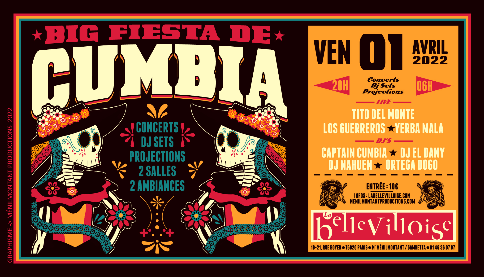 Big Fiesta de Cumbia (édition de printemps)