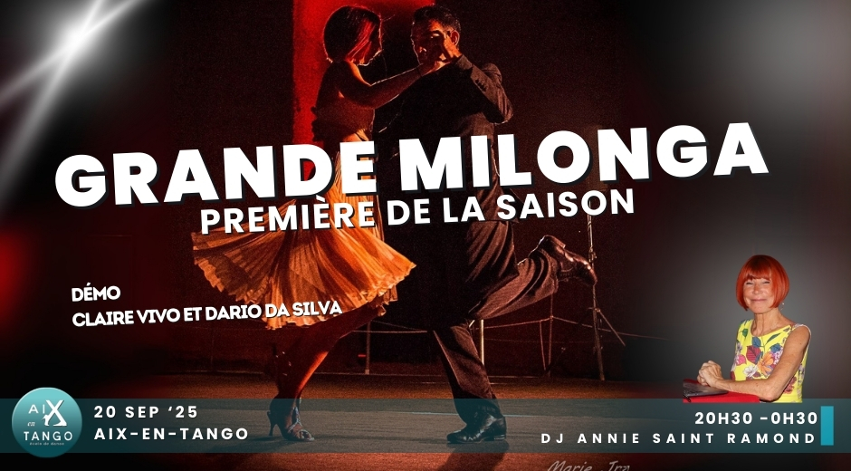 Première grande Milonga @Aix-en-Tango