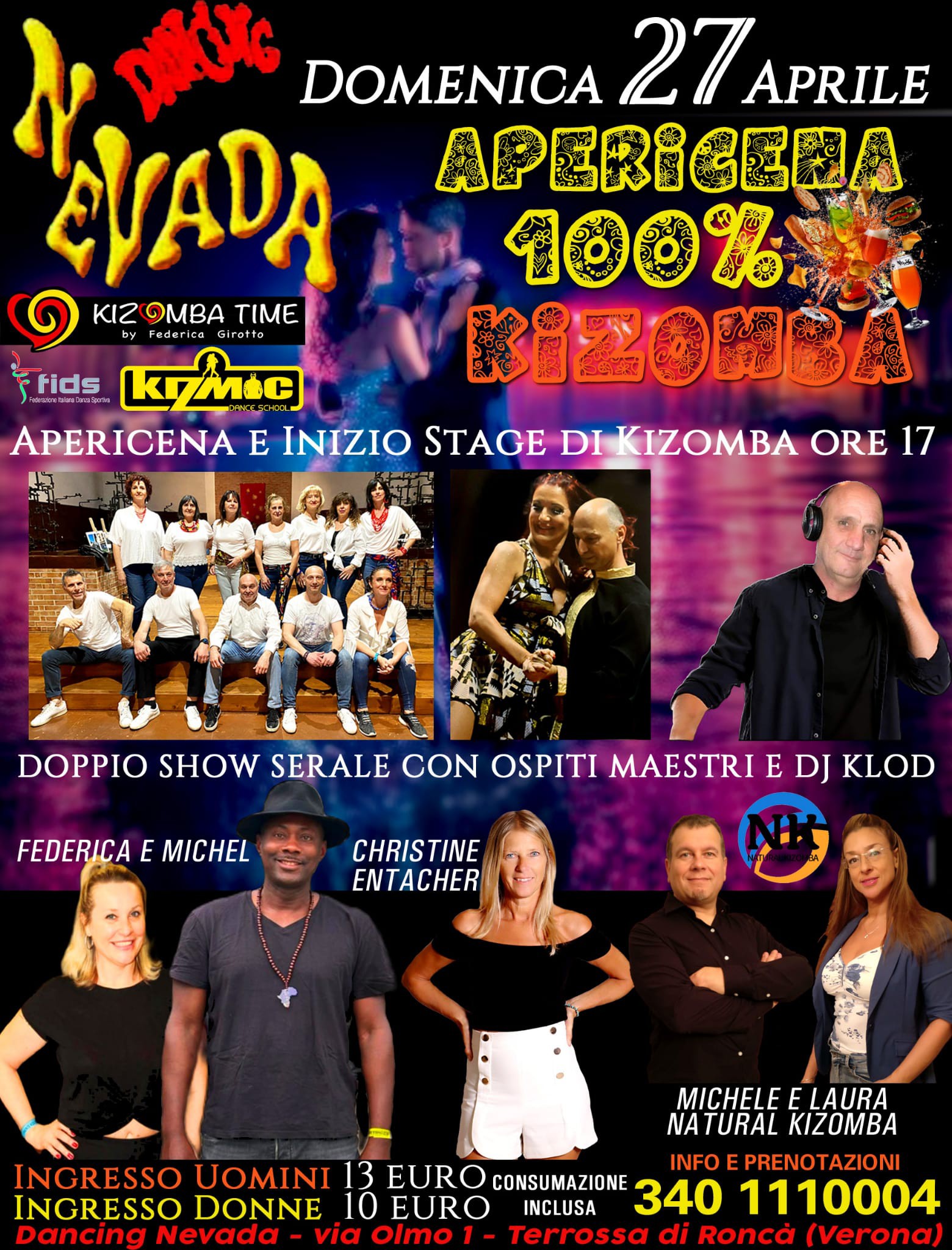 Kizomba 100% Nevada Dancing