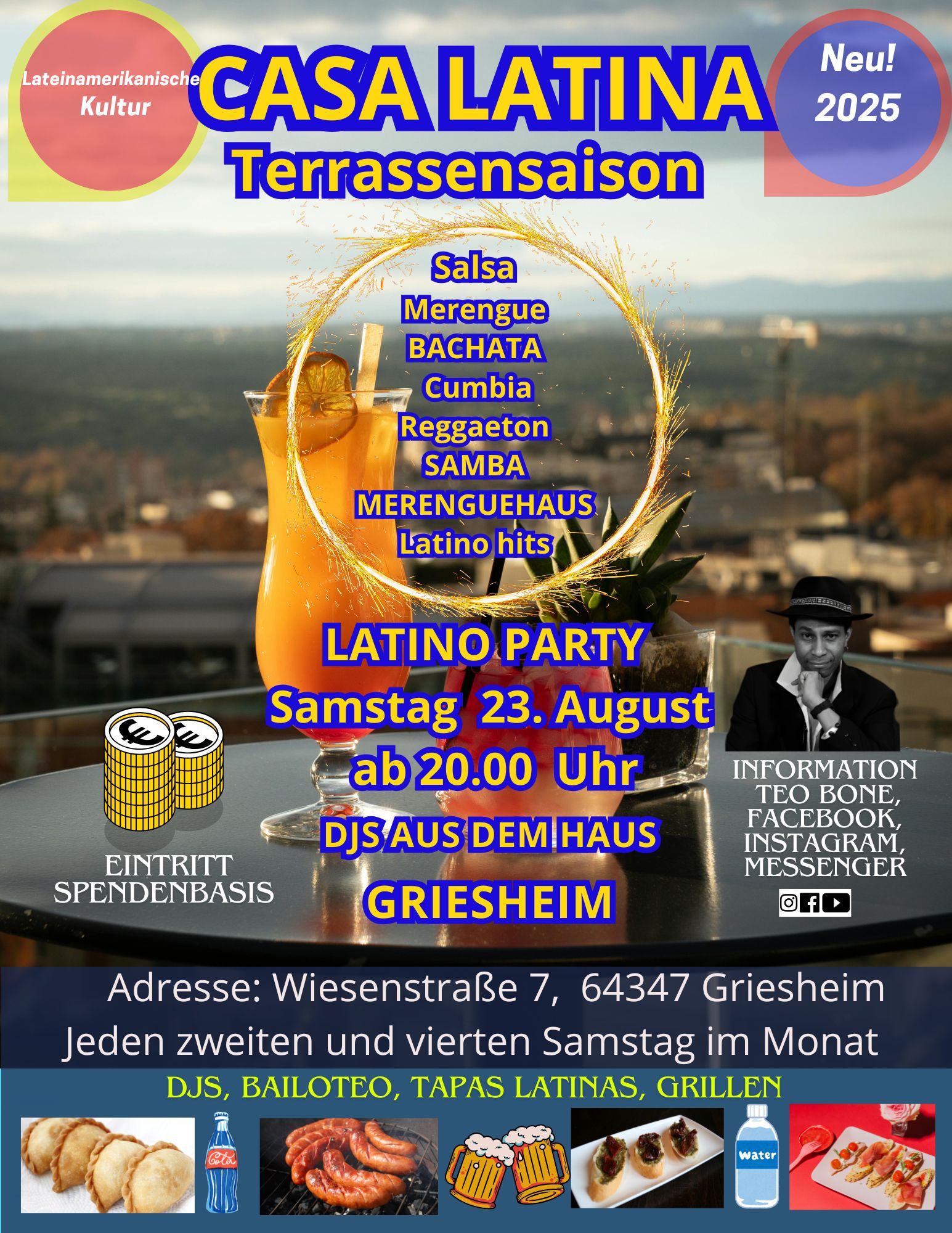 Latino und Salsa Party
