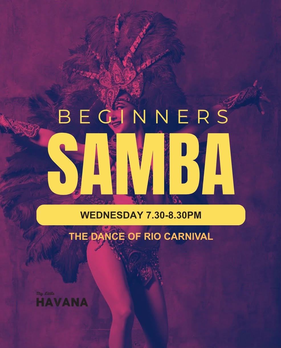 2026 Samba for Beginners Start JULY 8 TO 29