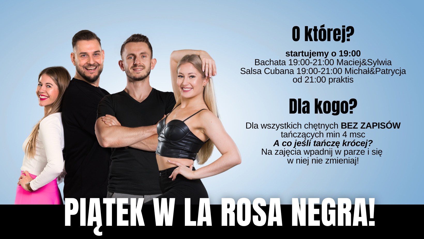 Lekcje open i praktis w La Rosa Negra <3