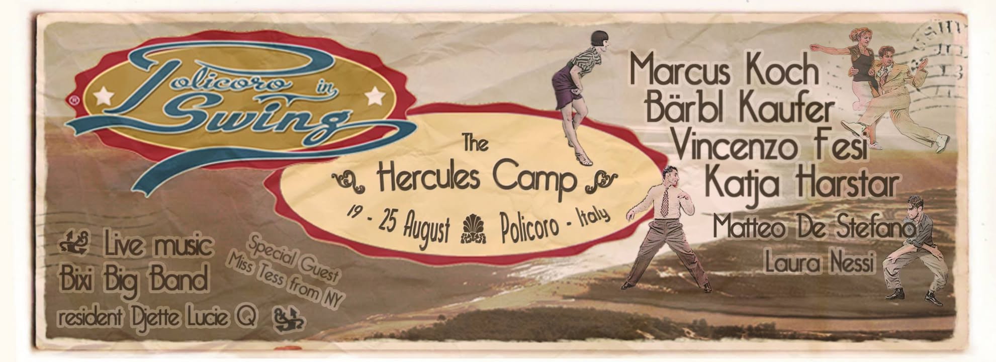 POLICORO IN SWING - HERCULES CAMP (19-25 Agosto 2013)