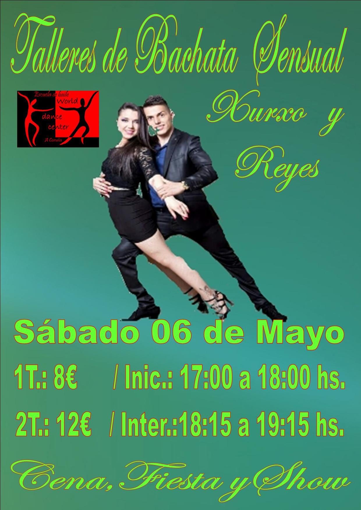 Talleres Bachata Sensual con Xurxo y Reyes