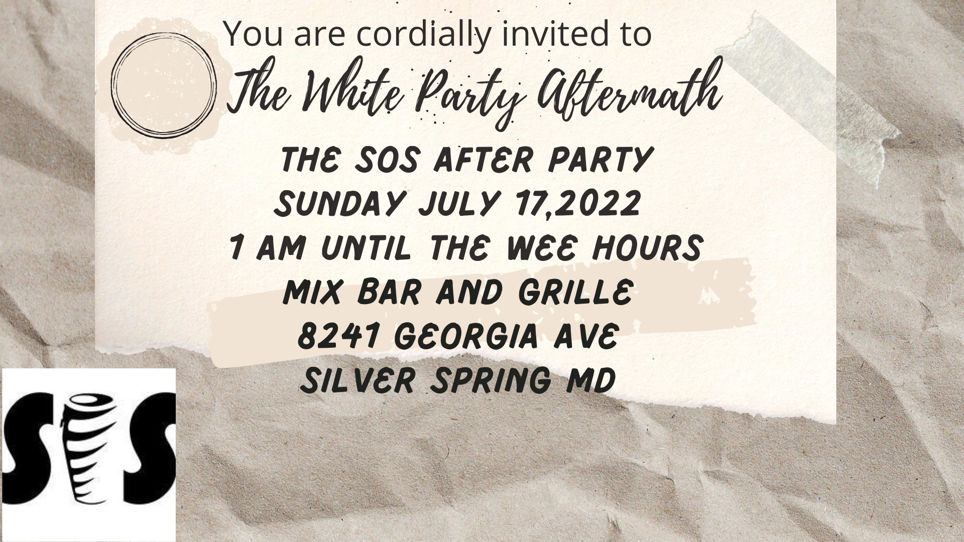 The White Party Aftermath After Party