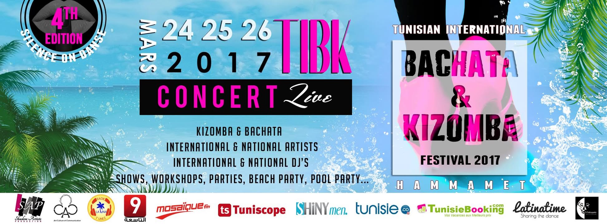 Tunisian International Bachata & Kizomba Festival 4th