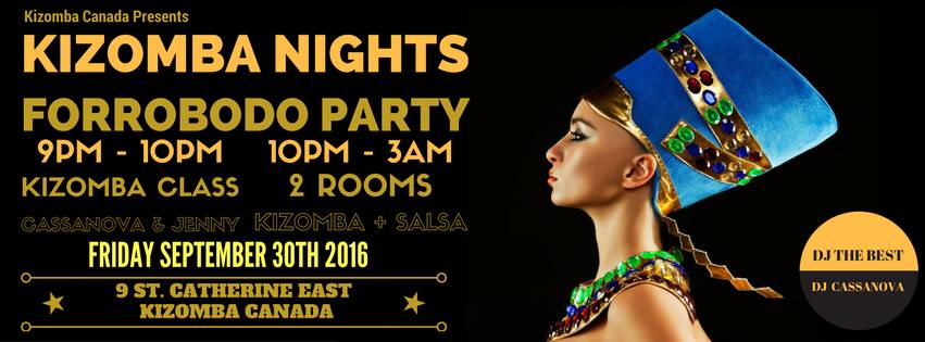 Kizomba Nights ► Montreal ► Friday September 30th 2016