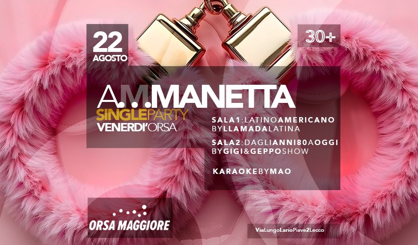 Single Party @ Venerdi OrsaMAggiore