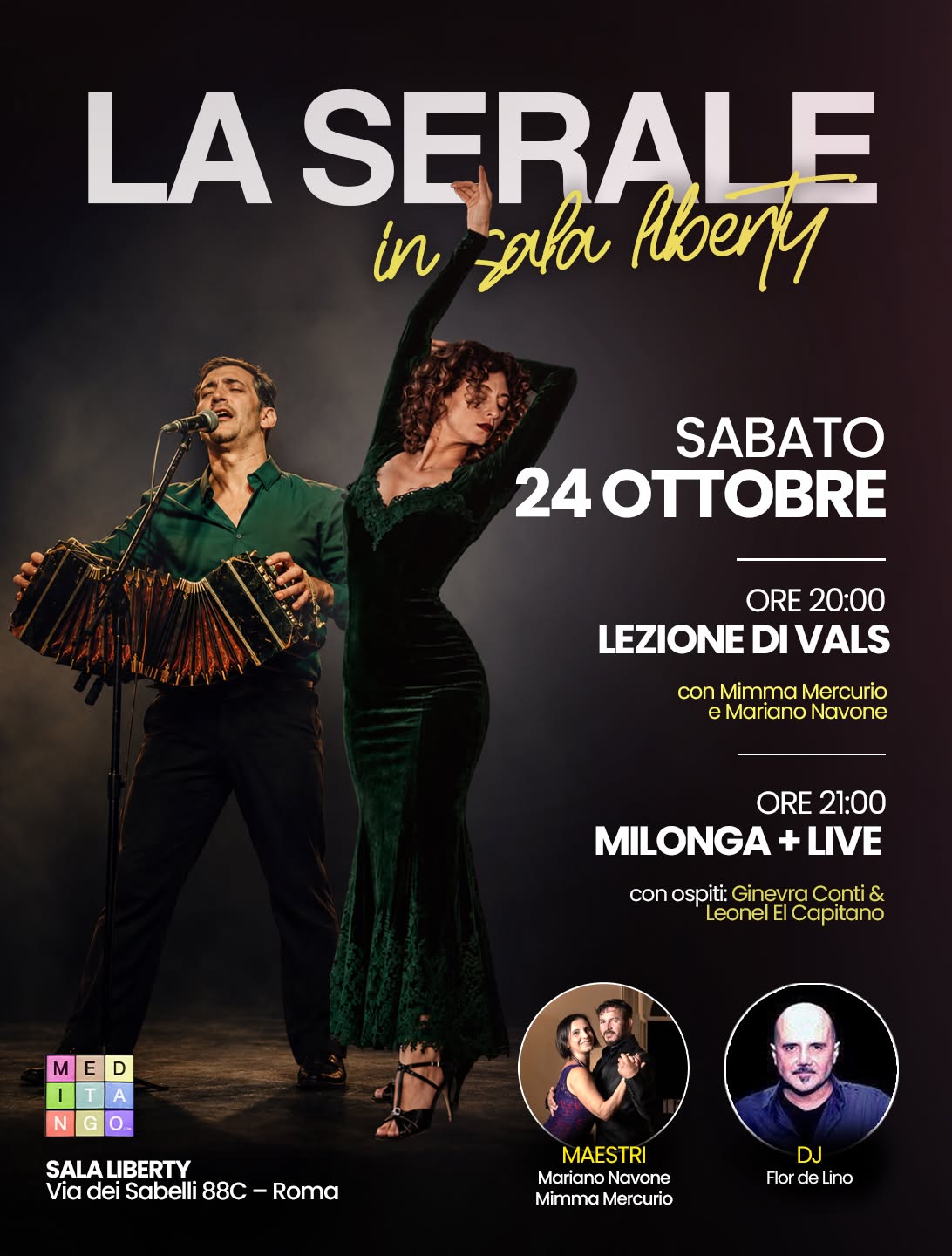 "LA SERALE" in Sala Liberty✨💃