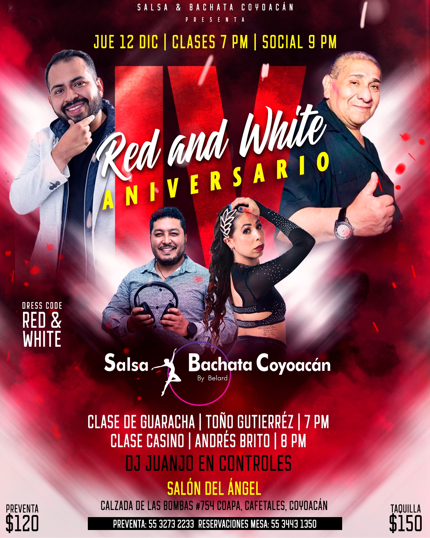 IV Aniversario Salsa y Bachata Coyoacán
