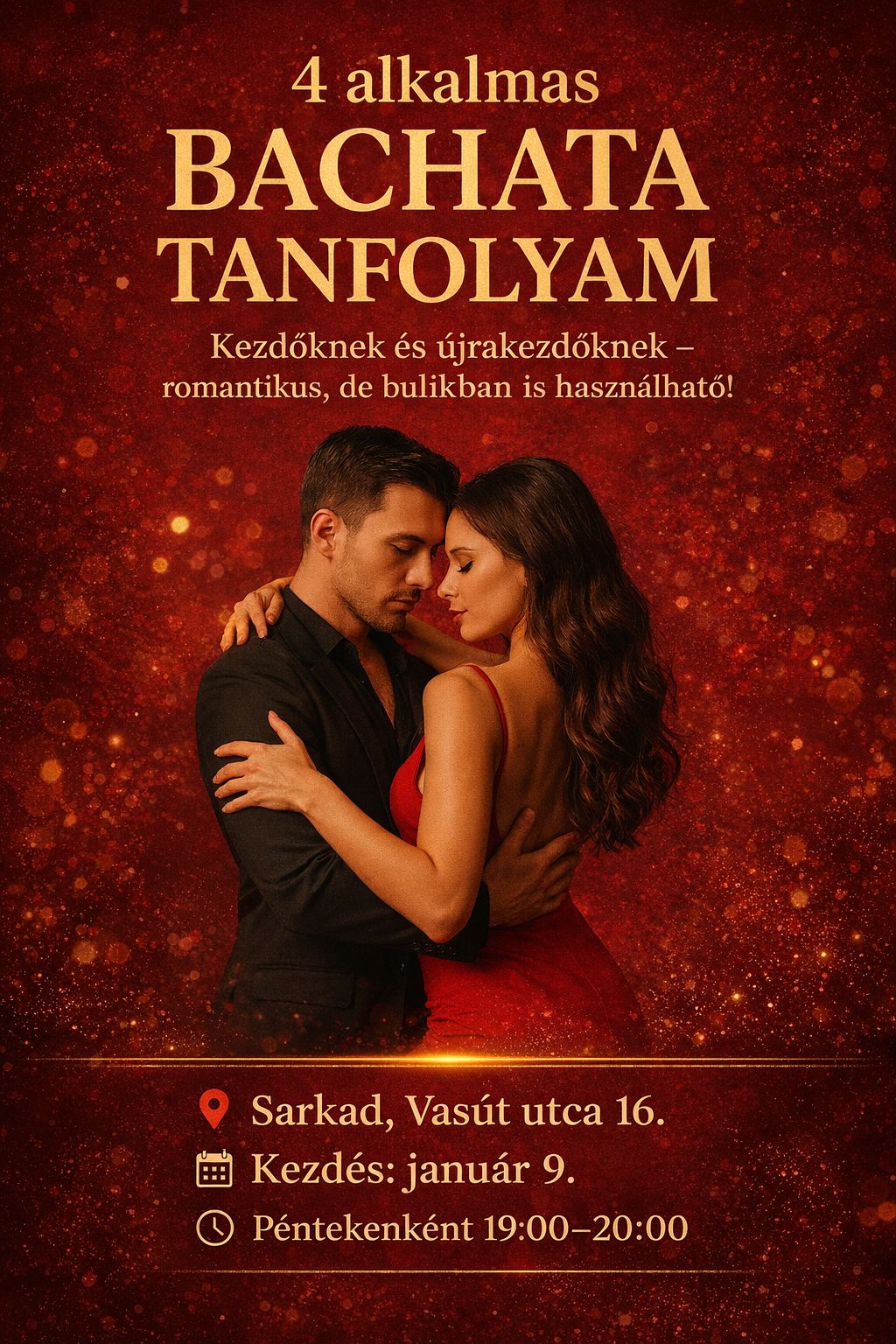 Bachata tanfolyam Sarkadon