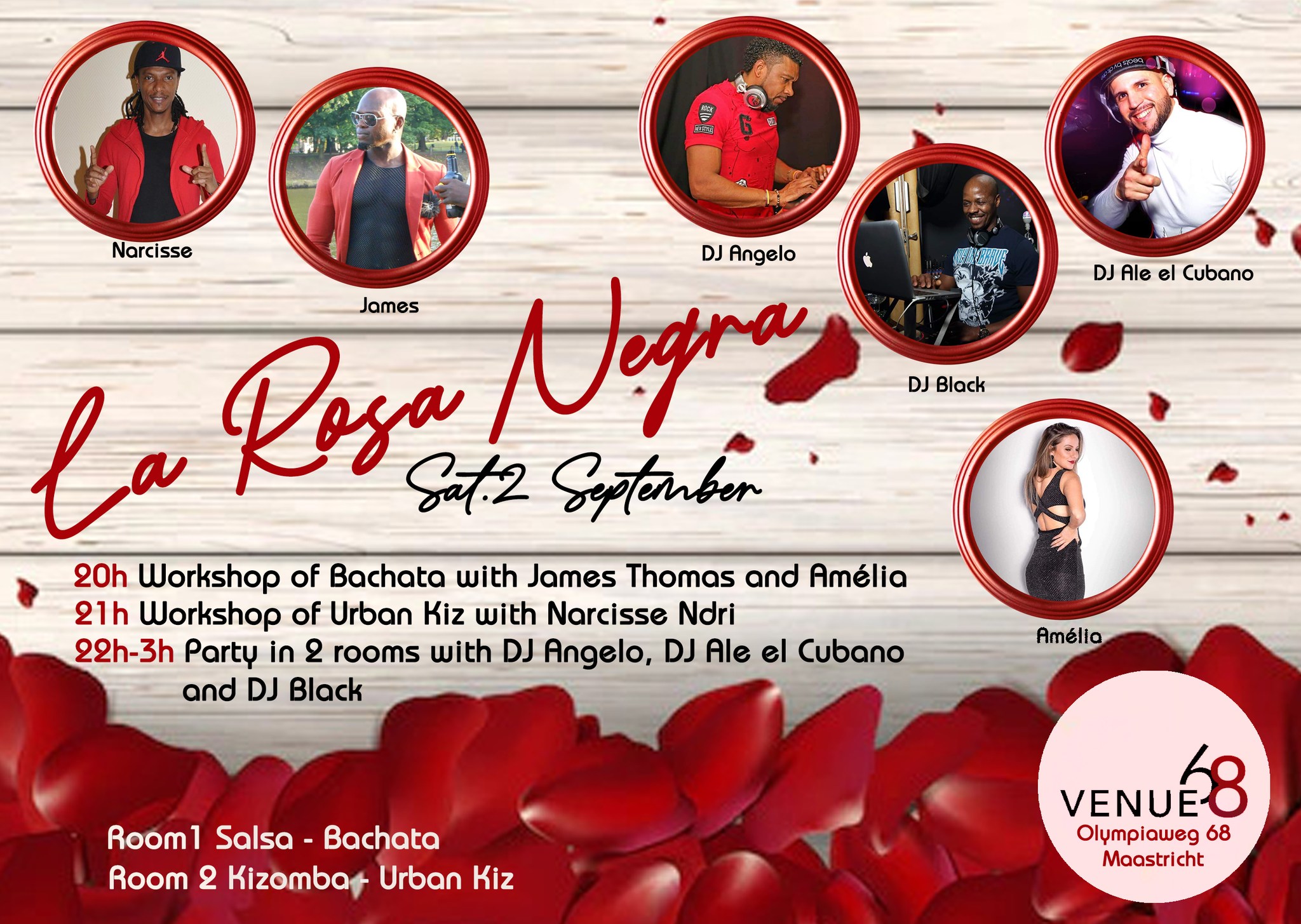 La Rosa Negra Sat. 2 September