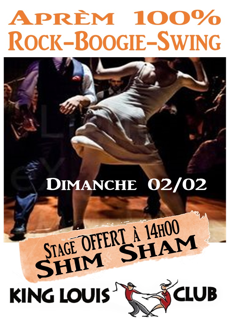 Aprèm Rock - Boogie - Swing + Cours de Shim Sham Offert