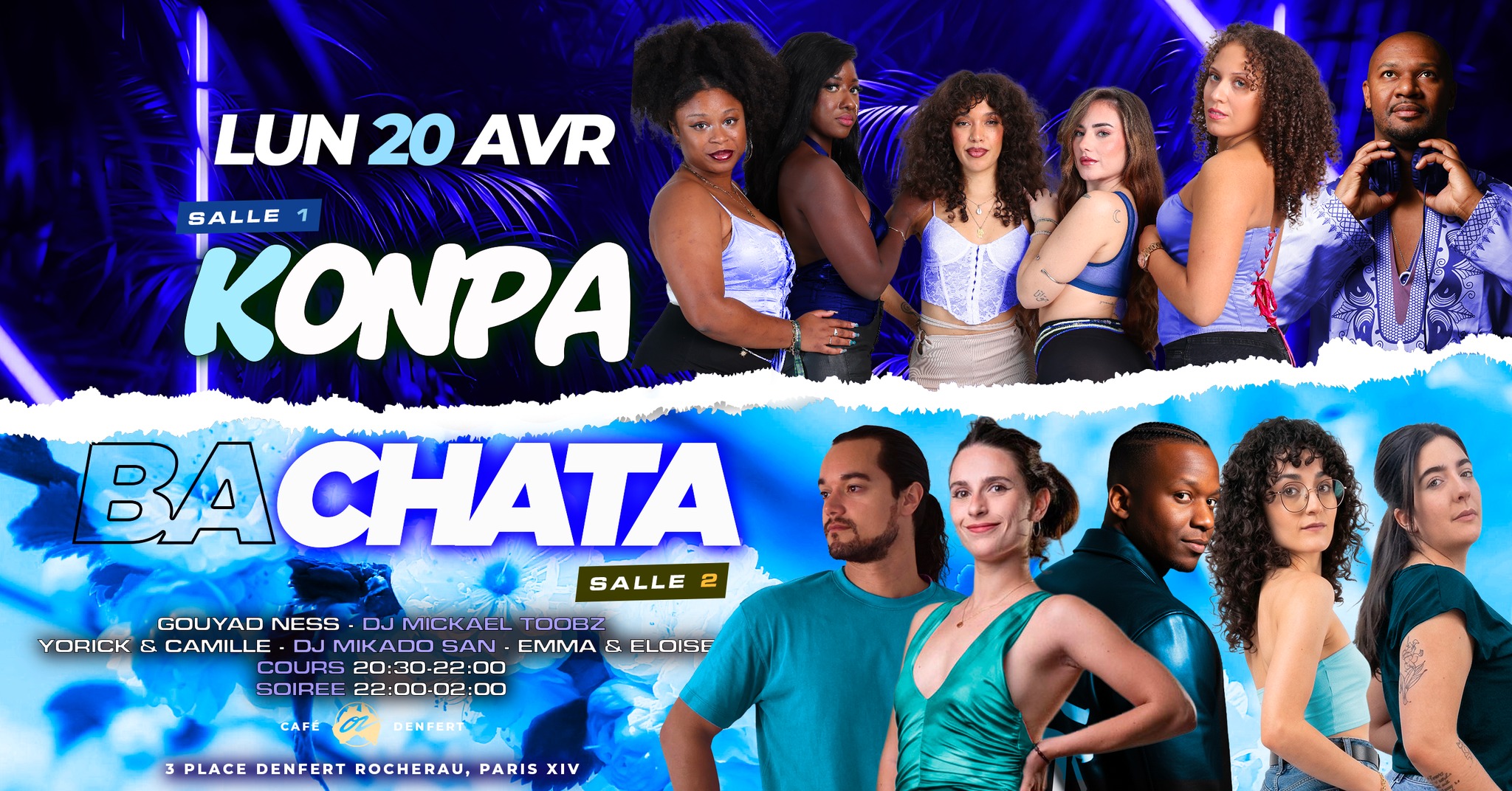 KonpaChata (Konpa & Bachata) Paris