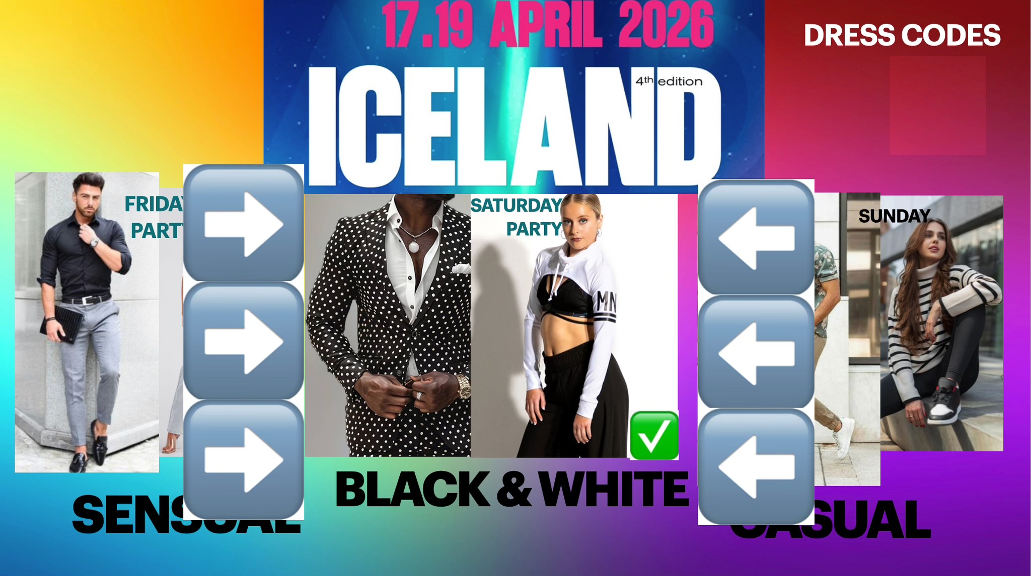 BLACK & WHITE SBK - Saturday Party