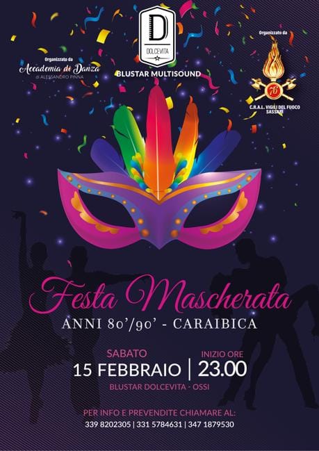 Anni 80 90 Festa Mascherata