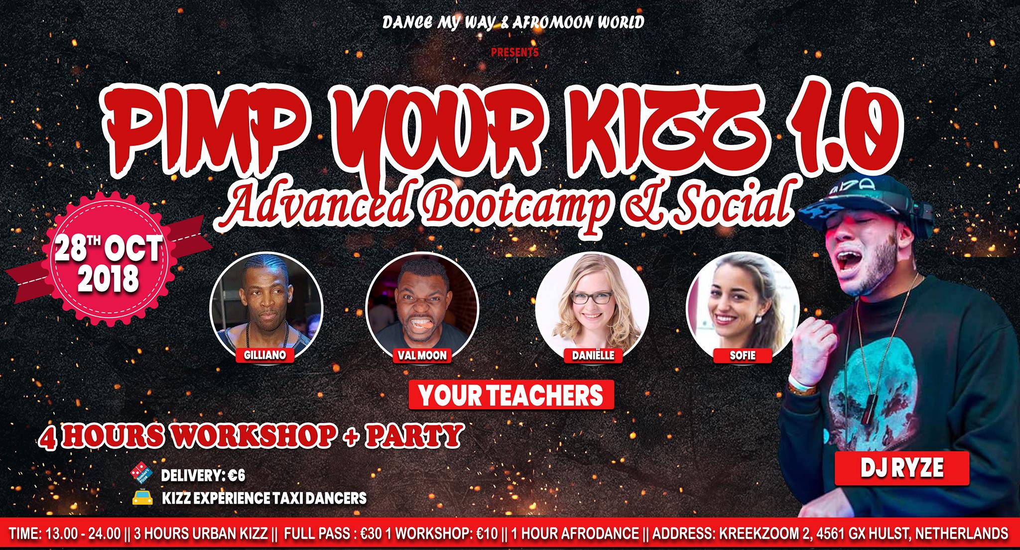 PIMP YOUR KIZZ 1.0 - Advanced Bootcamp & Free Social