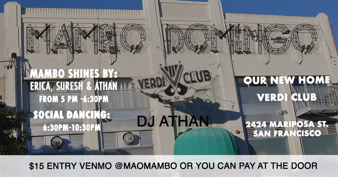 We're Back!! Mambo Domingo Grand ReOpening!!