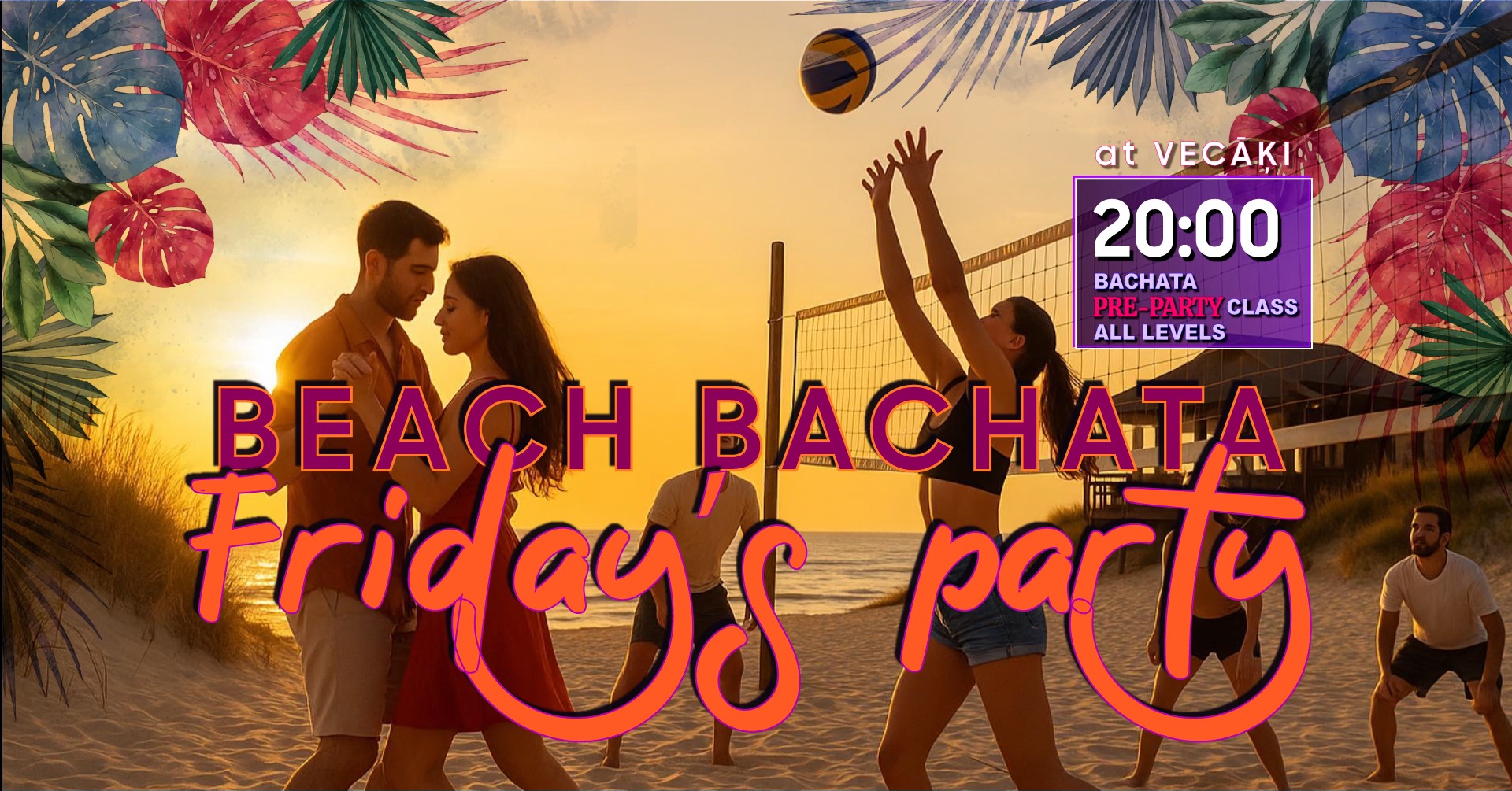 Bachata Beach party at Vecāķi.
