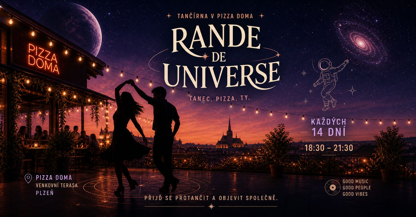 Tančírny - Rande de Universe Plzeň