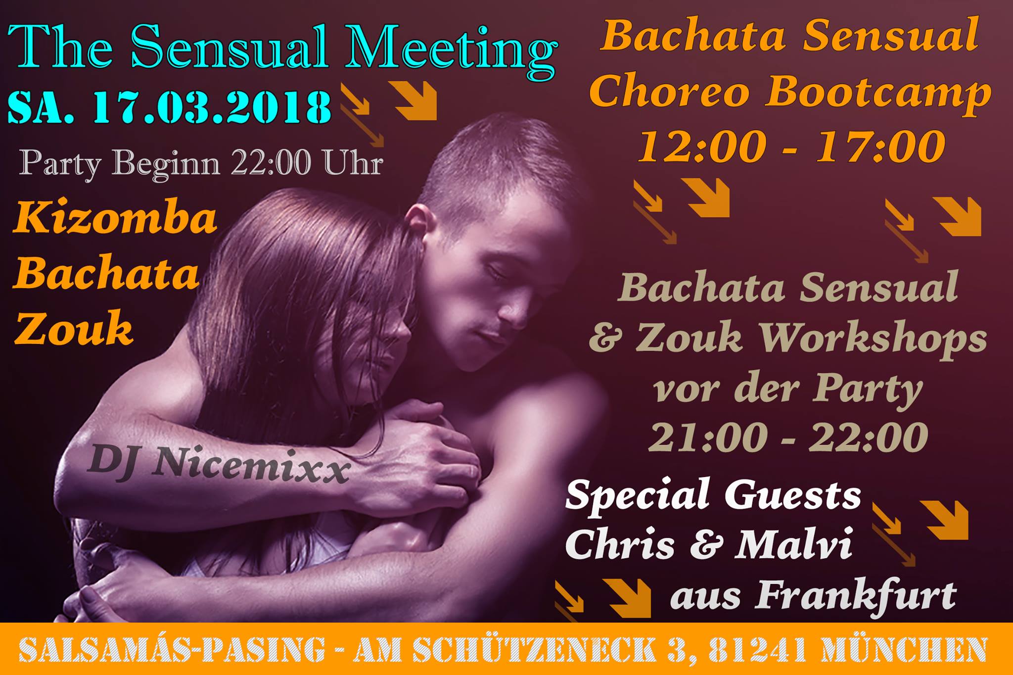 Sensual Meeting Party - Bachata, Kizomba & Zouk