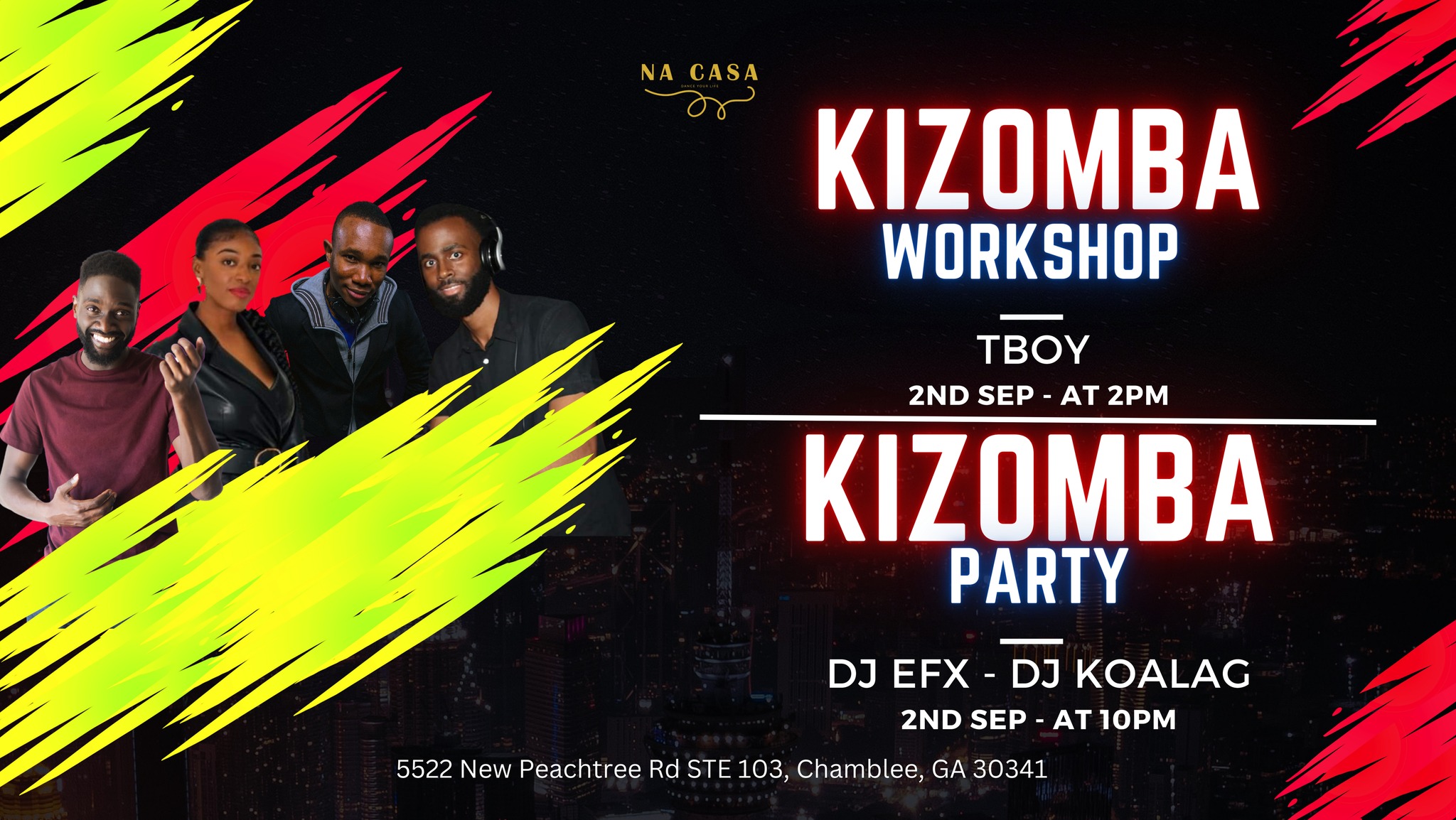 NACASA KIZOMBA WORKSHOP & PARTY