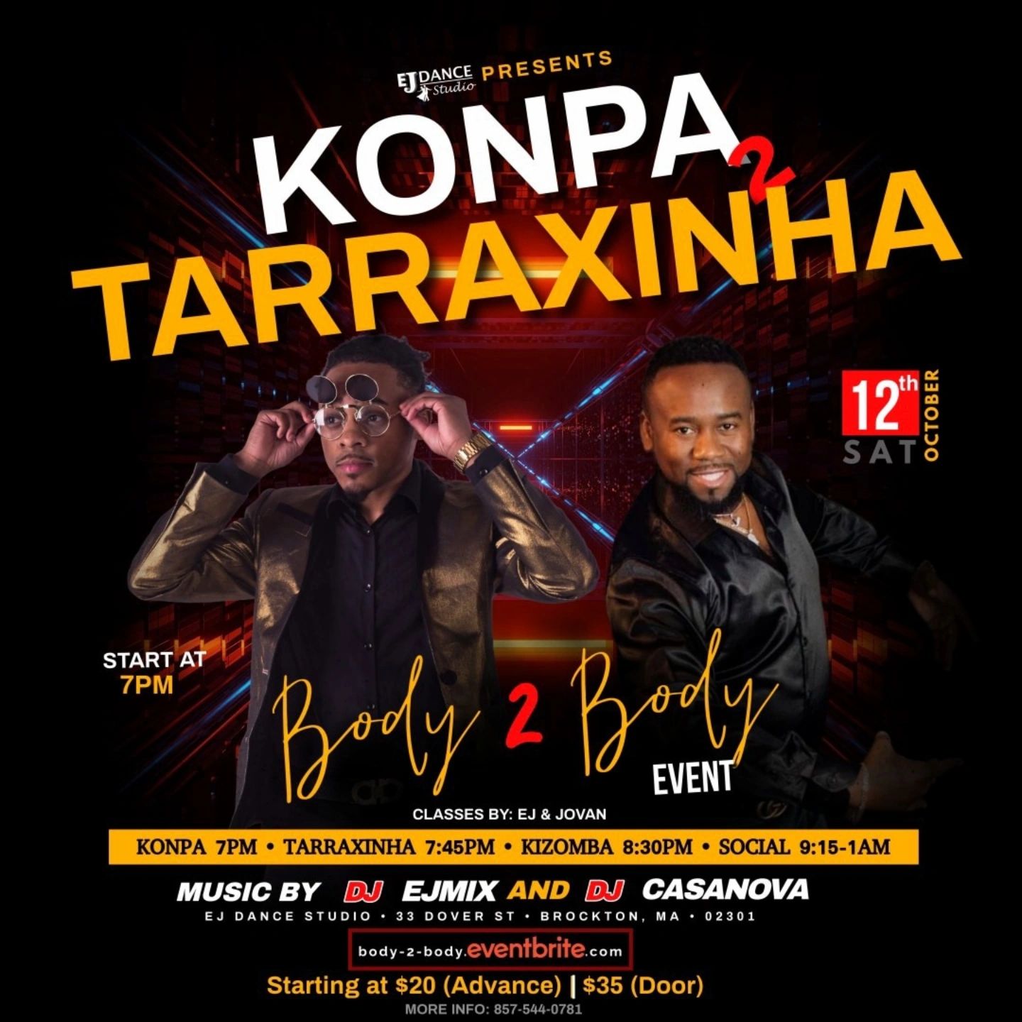 Konpa 2 Tarraxinha: Body-to-Body Dance Night