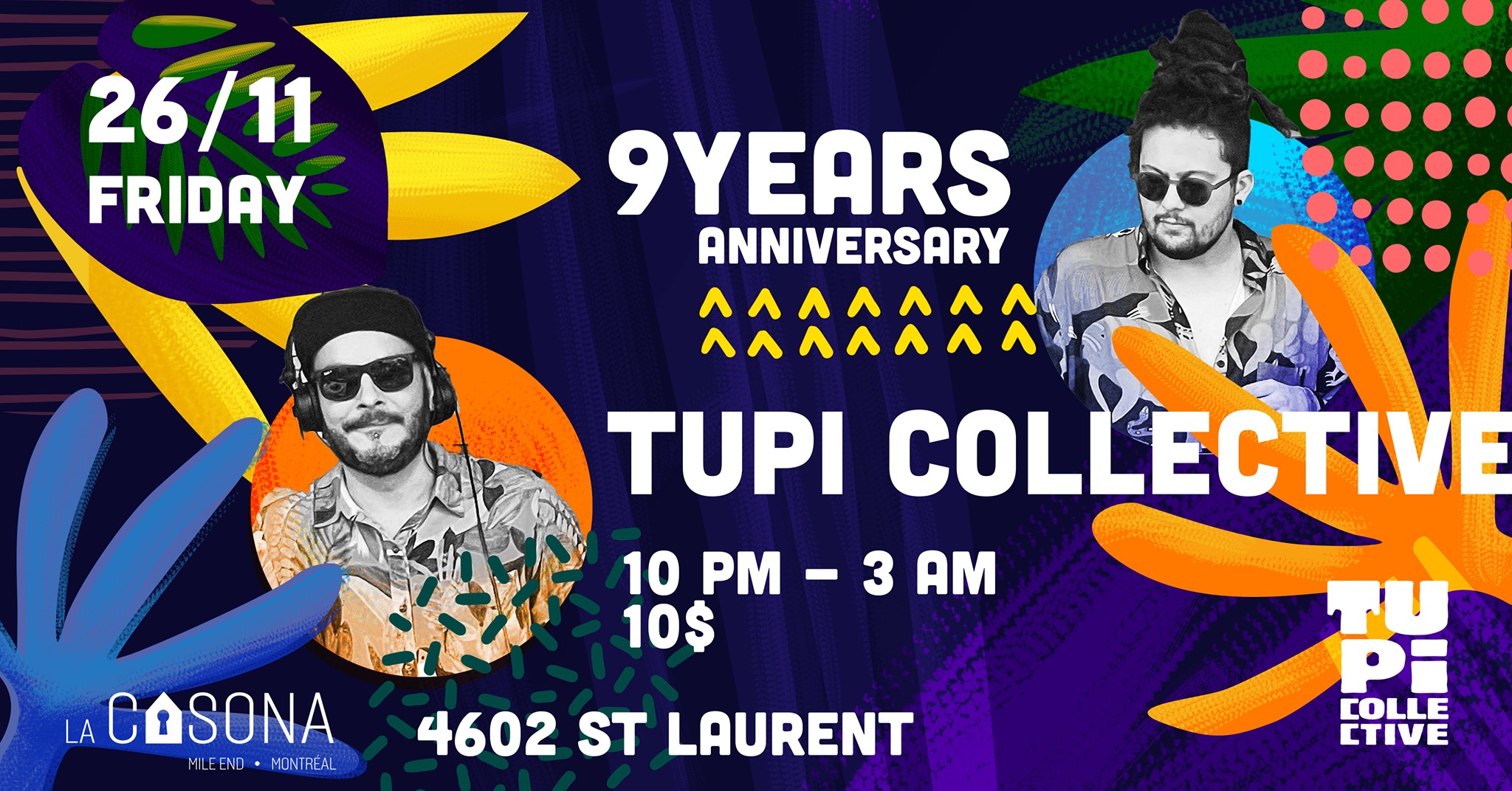 9th Anniversary - Tupi Collective Party