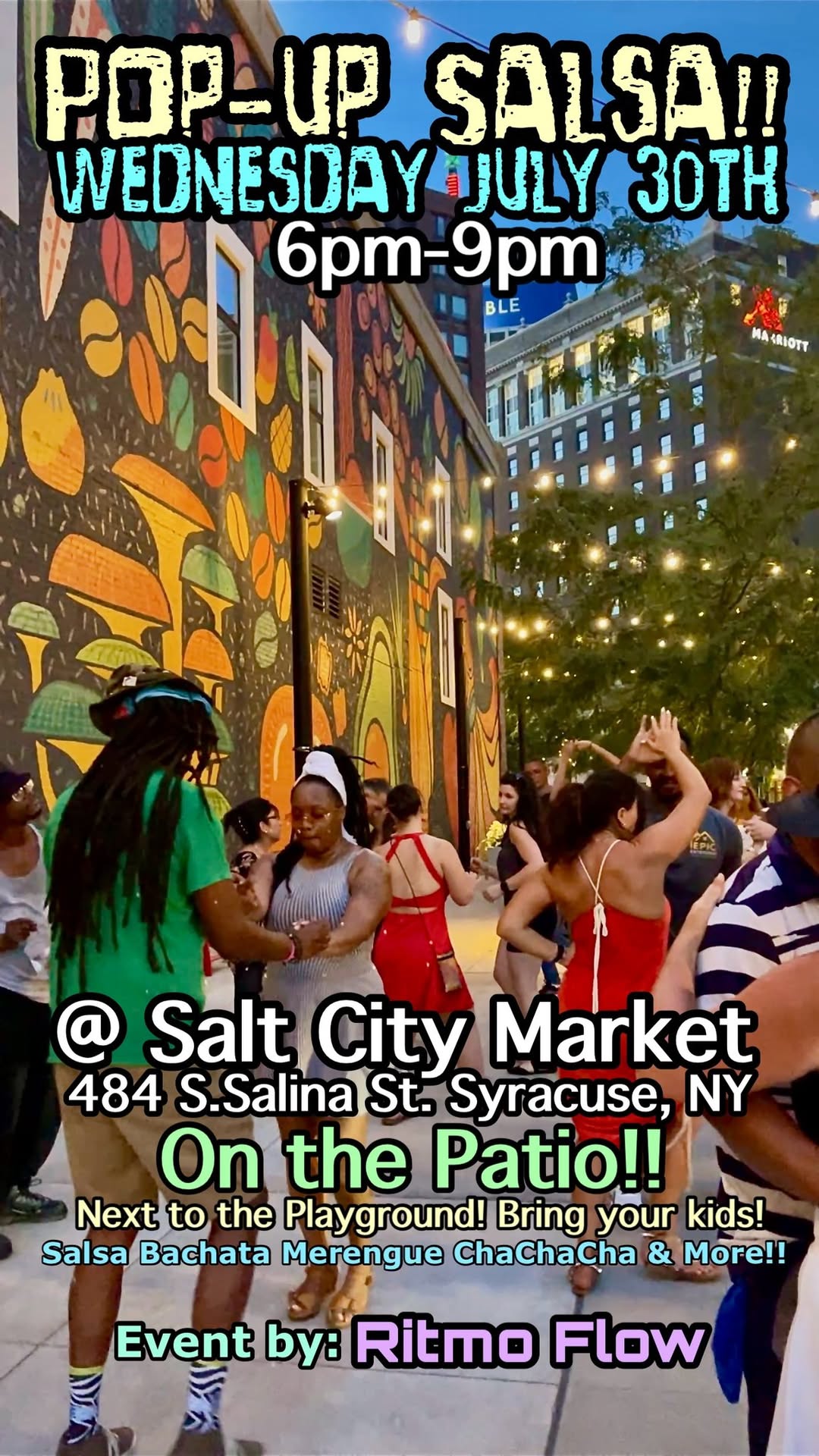 Pop-Up Salsa at Salt City Market