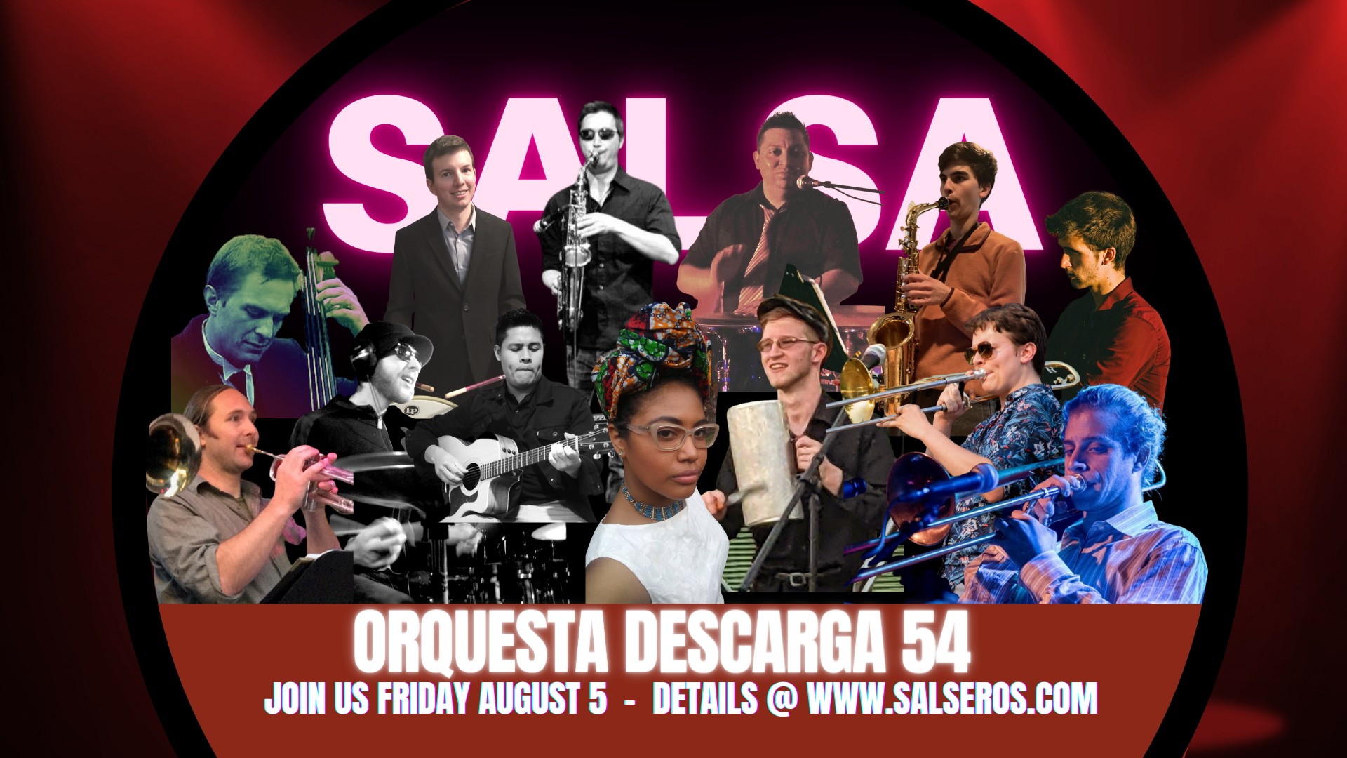 Live Salsa with Orquesta Descarga 54