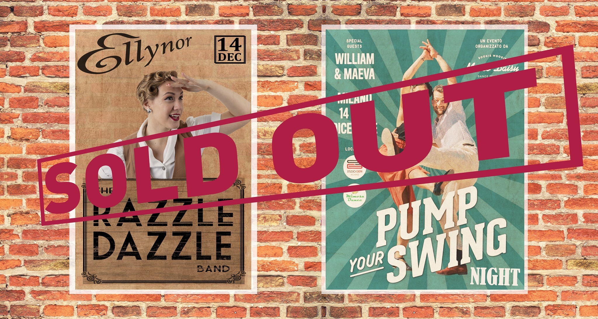 SOLD OUT - Ellynor & The Razzle Dazzle Band @Pump Your Swing