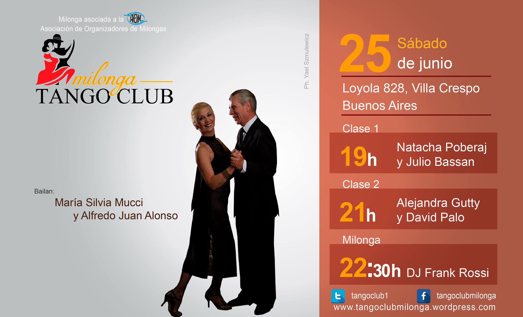 Tango Club: ¡bailan María Silvia Mucci y Alfredo Juan Alonso!