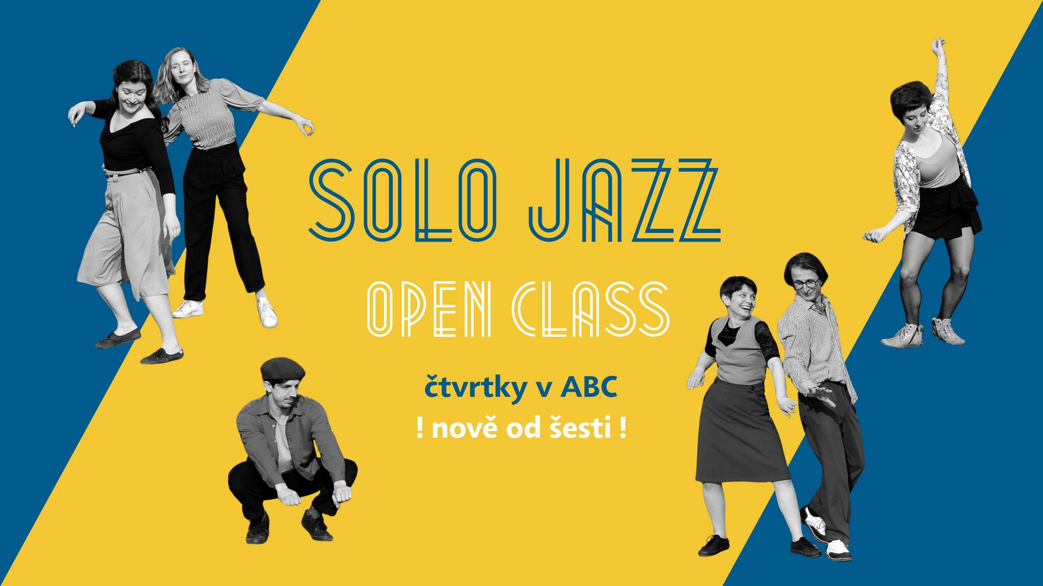 Solo jazz open class otevřená lekce (nejen) pro začátečníky jaro 2026