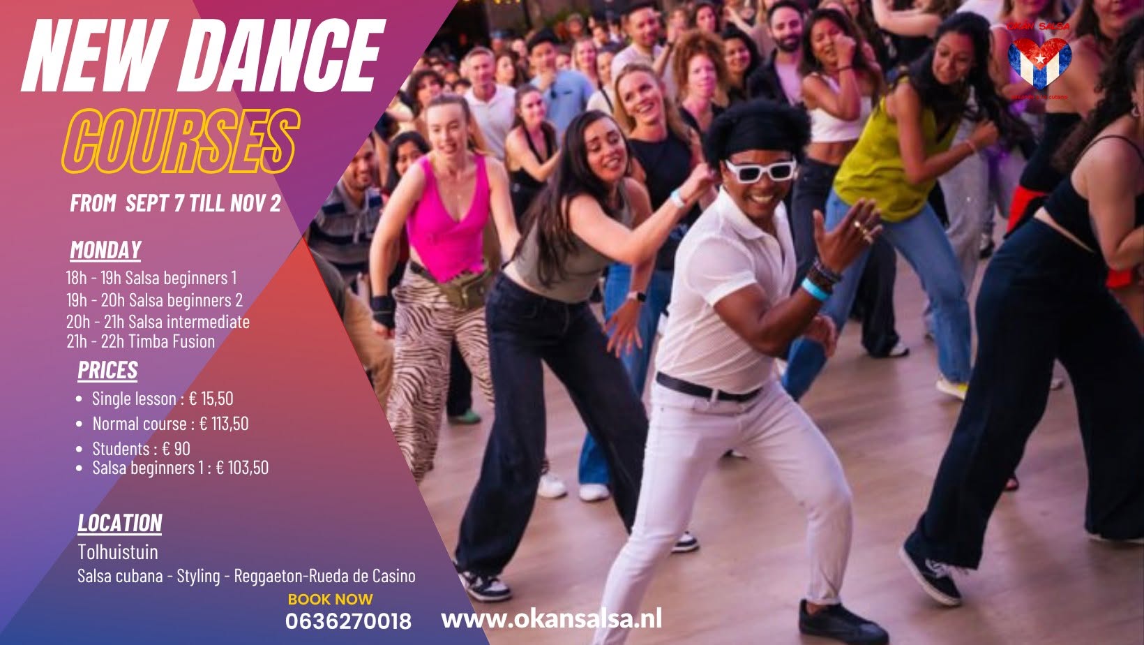 NEW DANCE COURSES